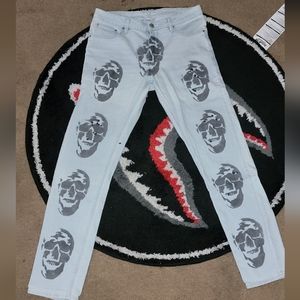 Blue Skull jeans